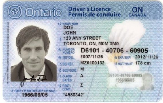 Document Number On Drivers License Ontario Portlandrom